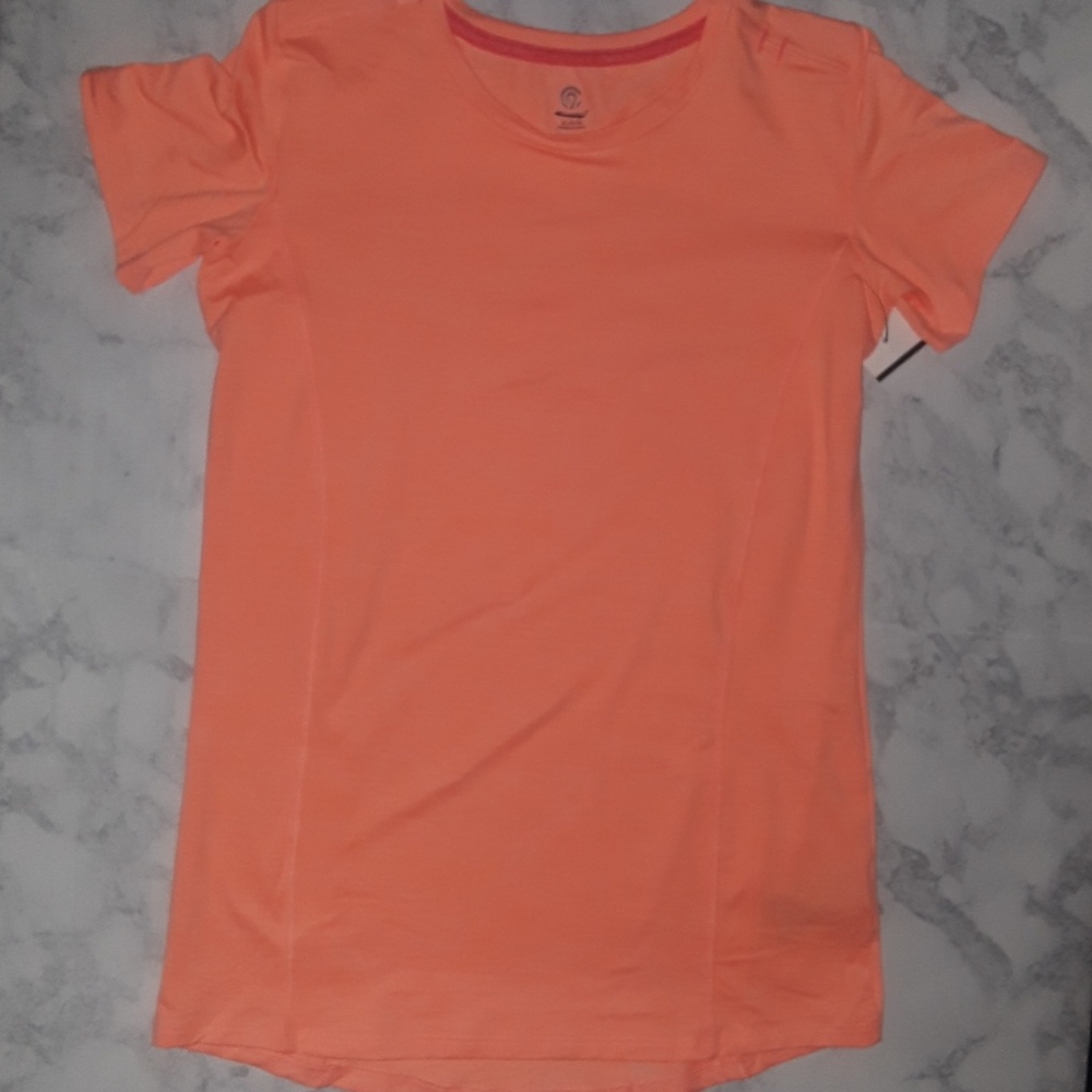 Champion orange short sleeve sport t-Shirt sz XL